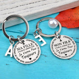 Maxbell i Love You Keychain from Mum or Dad for Presents Children's Day Holiday Gift To son