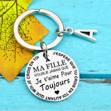 Maxbell i Love You Keychain from Mum or Dad for Presents Children's Day Holiday Gift To son