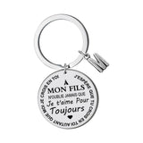 Maxbell i Love You Keychain from Mum or Dad for Presents Children's Day Holiday Gift To son