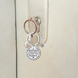 Maxbell i Love You Keychain from Mum or Dad for Presents Children's Day Holiday Gift To son