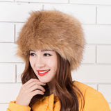 Maxbell Winter Hat Cossack Russian Ski Hat Beanie for Snowboard Motorcycle Motorbike