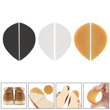 Maxbell 16Pairs Heel Plates Non Slip Shoe Pads Shoe Sole for Sneakers Leather Shoes Black