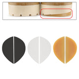 Maxbell 16Pairs Heel Plates Non Slip Shoe Pads Shoe Sole for Sneakers Leather Shoes Black