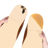 Maxbell 16Pairs Heel Plates Non Slip Shoe Pads Shoe Sole for Sneakers Leather Shoes Black
