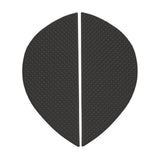 Maxbell 16Pairs Heel Plates Non Slip Shoe Pads Shoe Sole for Sneakers Leather Shoes Black