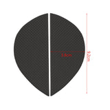 Maxbell 16Pairs Heel Plates Non Slip Shoe Pads Shoe Sole for Sneakers Leather Shoes Black