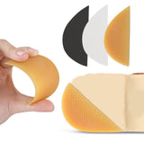 Maxbell 16Pairs Heel Plates Non Slip Shoe Pads Shoe Sole for Sneakers Leather Shoes White