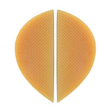 Maxbell 16Pairs Heel Plates Non Slip Shoe Pads Shoe Sole for Sneakers Leather Shoes Yellow