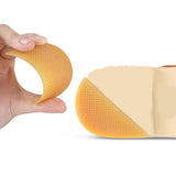 Maxbell 16Pairs Heel Plates Non Slip Shoe Pads Shoe Sole for Sneakers Leather Shoes Yellow