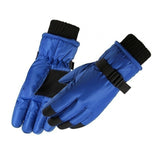 Maxbell Kids Winter Gloves Thick Keep Hand Warm Ski Gloves for Children Water Sports Blue