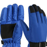Maxbell Kids Winter Gloves Thick Keep Hand Warm Ski Gloves for Children Water Sports Blue