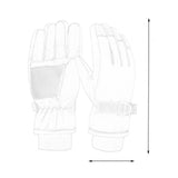 Maxbell Kids Winter Gloves Thick Keep Hand Warm Ski Gloves for Children Water Sports Pink