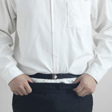 Maxbell 5xShirt Stay Belt Women Men Elastic Non Slip Wrinkle Resistance Band Belt Thickened Buckle