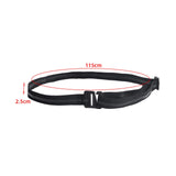 Maxbell 4xShirt Stay Belt Women Men Elastic Non Slip Wrinkle Resistance Band Belt with Anti Slip Glue