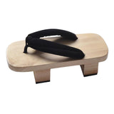 Maxbell 3xJapanese Wooden Clogs Shoes Trendy for Stage Performance Apartment Carnivals 44