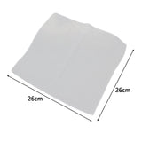 Maxbell 2x10 Pieces Pure White Handkerchiefs White Hankies for Handmade Dyeing Crafts