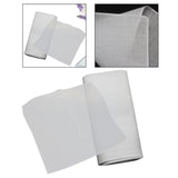 Maxbell 2x10 Pieces Pure White Handkerchiefs White Hankies for Handmade Dyeing Crafts