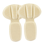 Maxbell Maxbell 2 in 1 Heel Cushion Pads High Heel Pads Soft Comfortable Durable Heel Liners Beige Petals