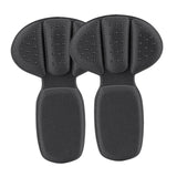 Maxbell Maxbell 2 in 1 Heel Cushion Pads High Heel Pads Soft Comfortable Durable Heel Liners Black Petals
