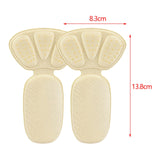 Maxbell Maxbell 2 in 1 Heel Cushion Pads High Heel Pads Soft Comfortable Durable Heel Liners Beige Water Droplets
