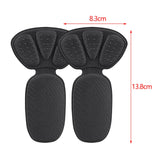 Maxbell Maxbell 2 in 1 Heel Cushion Pads High Heel Pads Soft Comfortable Durable Heel Liners Black Water Droplets