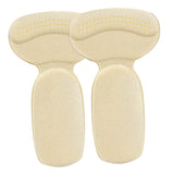 Maxbell Maxbell 2 in 1 Heel Cushion Pads High Heel Pads Soft Comfortable Durable Heel Liners Beige T