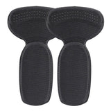 Maxbell Maxbell 2 in 1 Heel Cushion Pads High Heel Pads Soft Comfortable Durable Heel Liners Black Color T