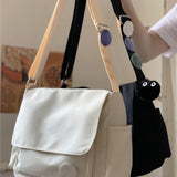 Maxbell Bag Wtih Side Bag Adjustable Casual Bag for Camping Utility Travel Black