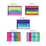 Maxbell 3xBody Painting Washable Face Paint for Festivals Adults Child Club Activities Style A