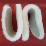 Maxbell 2xWool Insoles Inserts for Women Men Fleece Insoles for Slippers Boots Outdoor 43 26.5cm