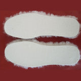Maxbell 2xWool Insoles Inserts for Women Men Fleece Insoles for Slippers Boots Outdoor 43 26.5cm