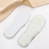 Maxbell 2xWool Insoles Inserts for Women Men Fleece Insoles for Slippers Boots Outdoor 43 26.5cm