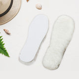 Maxbell 2xWool Insoles Inserts for Women Men Fleece Insoles for Slippers Boots Outdoor 43 26.5cm