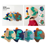 Maxbell Cute Dinosaur Ear Knitted Hat Skiing Hat Beanie for Kids Toddlers Boys Girls A