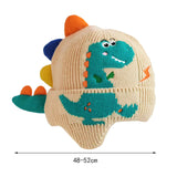 Maxbell Cute Dinosaur Ear Knitted Hat Skiing Hat Beanie for Kids Toddlers Boys Girls A