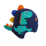 Maxbell Cute Dinosaur Ear Knitted Hat Skiing Hat Beanie for Kids Toddlers Boys Girls B