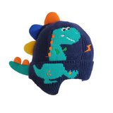 Maxbell Cute Dinosaur Ear Knitted Hat Skiing Hat Beanie for Kids Toddlers Boys Girls B