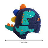 Maxbell Cute Dinosaur Ear Knitted Hat Skiing Hat Beanie for Kids Toddlers Boys Girls B