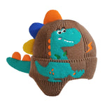 Maxbell Cute Dinosaur Ear Knitted Hat Skiing Hat Beanie for Kids Toddlers Boys Girls D