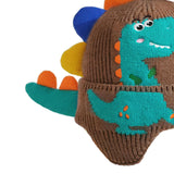 Maxbell Cute Dinosaur Ear Knitted Hat Skiing Hat Beanie for Kids Toddlers Boys Girls D