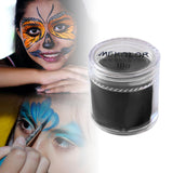 Maxbell 4xFace Body Paint Professional Face Paint Pigment for Halloween Cosmetic Party Black