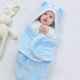 Maxbell Newborn Baby Swaddle Blanket Child Nice Gift Stylish Newborn Swaddle Blanket Blue 62cm