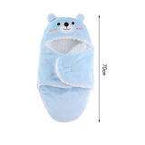 Maxbell Newborn Baby Swaddle Blanket Child Nice Gift Stylish Newborn Swaddle Blanket Blue 70cm