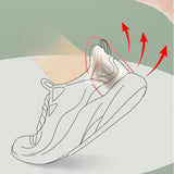 Maxbell Maxbell Heel Cushion Pads Lightweight Adjusting Shoe Size Anti Slip Heel Grips Liner beige Thin