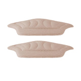 Maxbell Maxbell Heel Cushion Pads Lightweight Adjusting Shoe Size Anti Slip Heel Grips Liner beige Thin