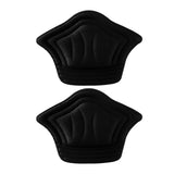 Maxbell Maxbell Heel Cushion Pads Lightweight Adjusting Shoe Size Anti Slip Heel Grips Liner black thick