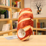 Maxbell 2xPlush Bread Hat Creative Cute Lovely Bread Cap for Party Holiday Fancy Dress