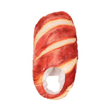 Maxbell 4xPlush Bread Hat Creative Cute Lovely Bread Cap for Party Holiday Fancy Dress