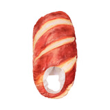 Maxbell 2xPlush Bread Hat Creative Cute Lovely Bread Cap for Party Holiday Fancy Dress