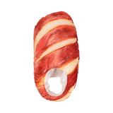 Maxbell 4xPlush Bread Hat Creative Cute Lovely Bread Cap for Party Holiday Fancy Dress